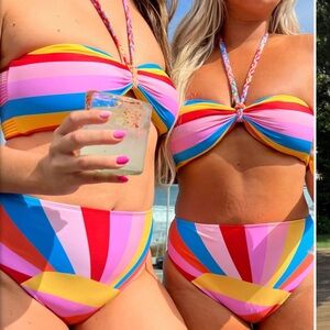 Show Me Your MuMu Cuba Top & Palma Bottom Swimsuit Set NWT